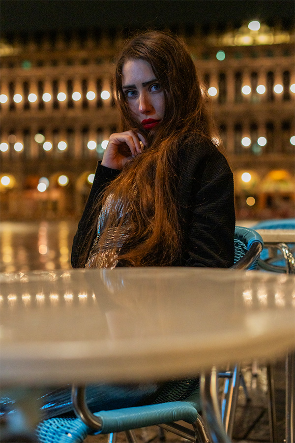 shooting in venice immagine