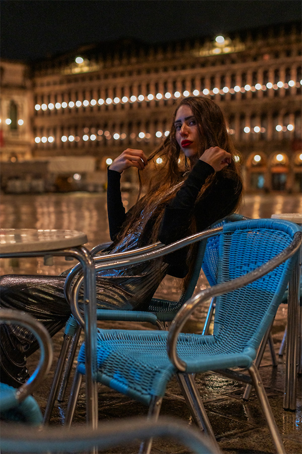 shooting in venice immagine