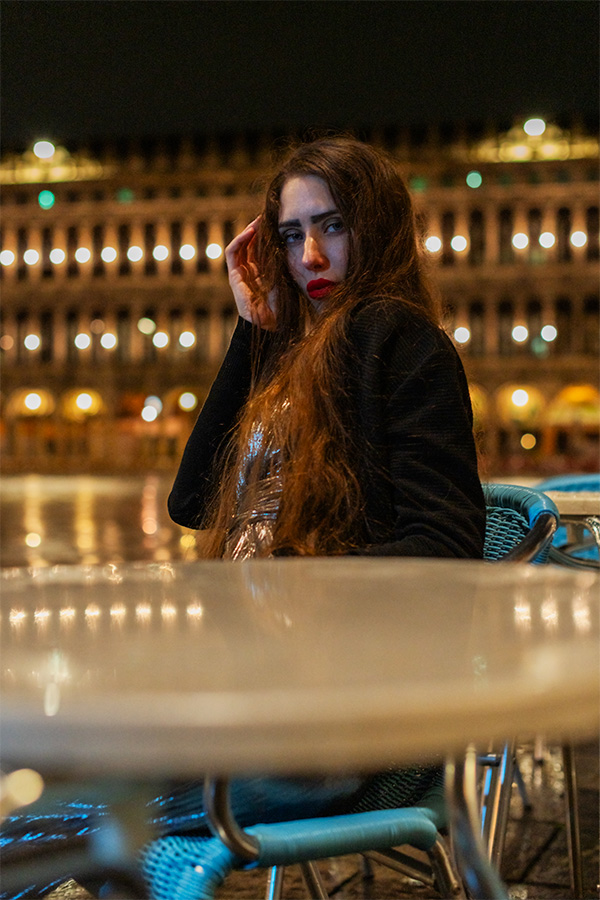 shooting in venice immagine